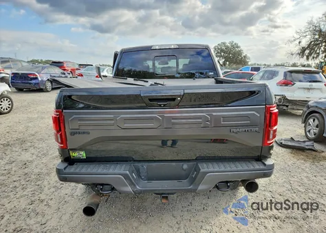 2018 Ford F150 Raptor из США, поврежденный, VIN 1FTFW1RG2JFC24724